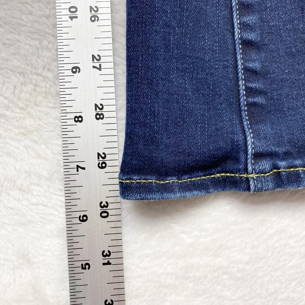Buffalo Jeans Womens 30 Blue Joplin High Rise Flare Whiskers Retro David‎ Bitton